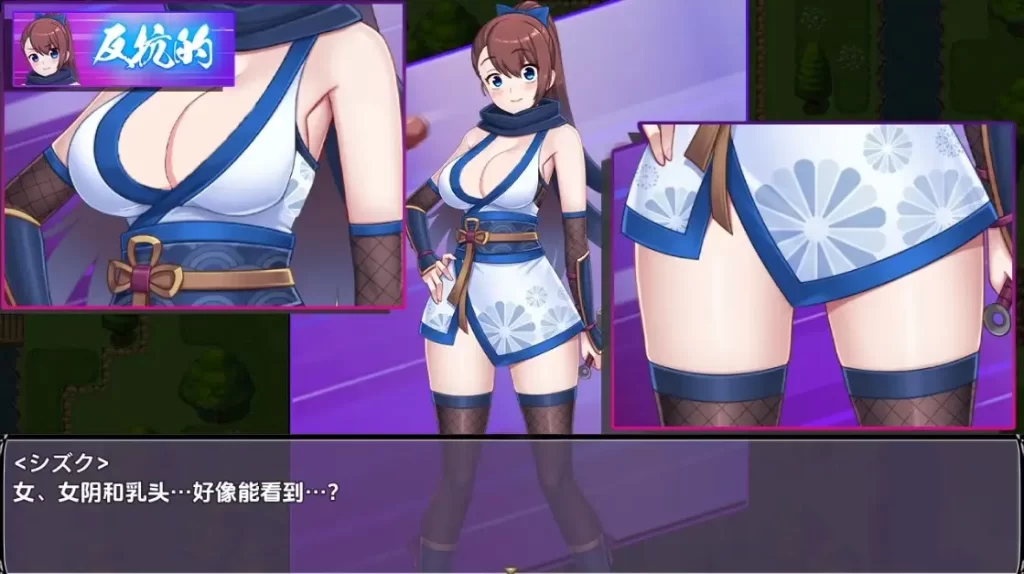 【日系/RPG】淫欲忍法帖 为了解除石化的诅咒1.0AI汉化【PC+安卓/1.27G】-forcegame资源